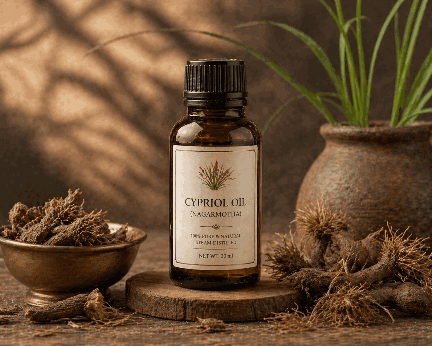 Cypriol Oil (Nagarmotha)